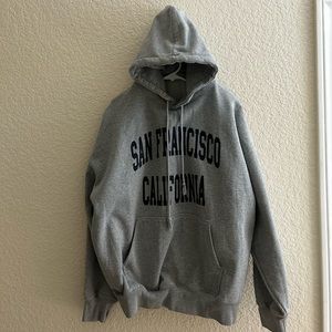 Brandy Melville San Fran drawstring hoodie